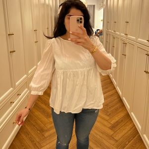 Hire poplin blouse